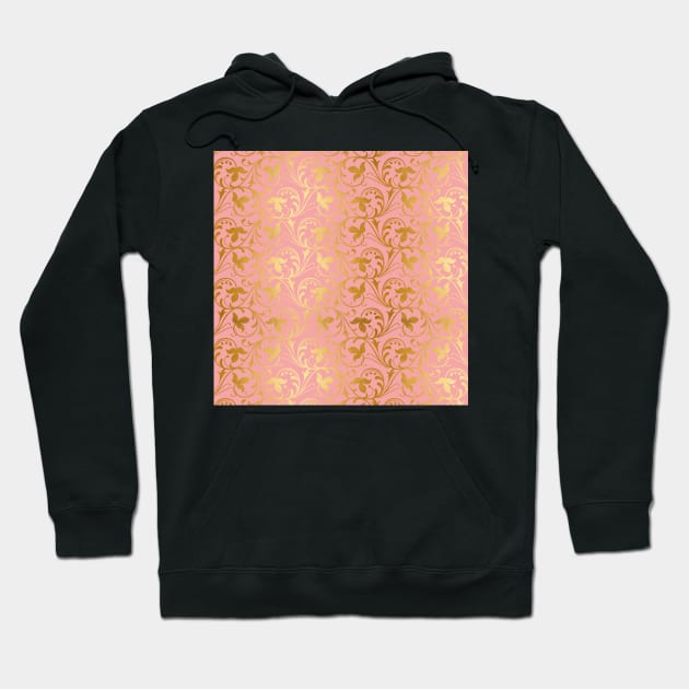 BLUSH AND GOLD WEDDING Hoodie by alexrow